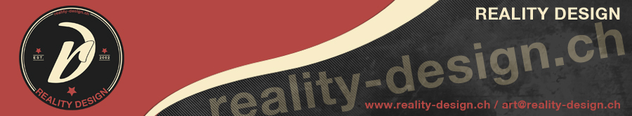 Banner REALITY DESIGN per pubblicità internet