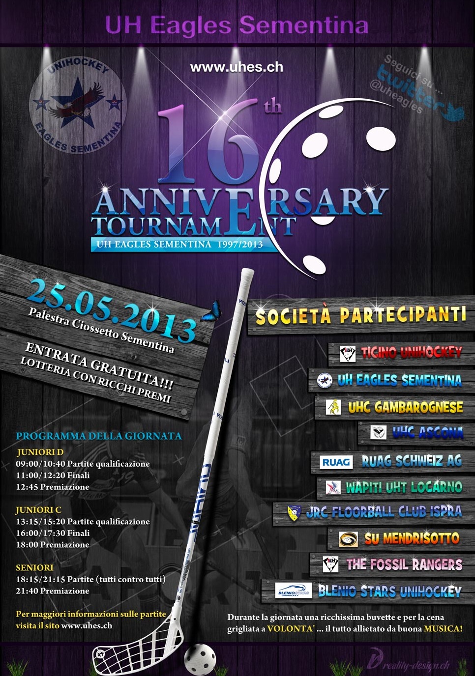 Flyer 16th Anniversary Tournament